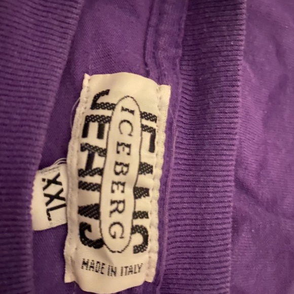 VTG Iceberg History x Peanuts T shirt - Picture 2 of 2